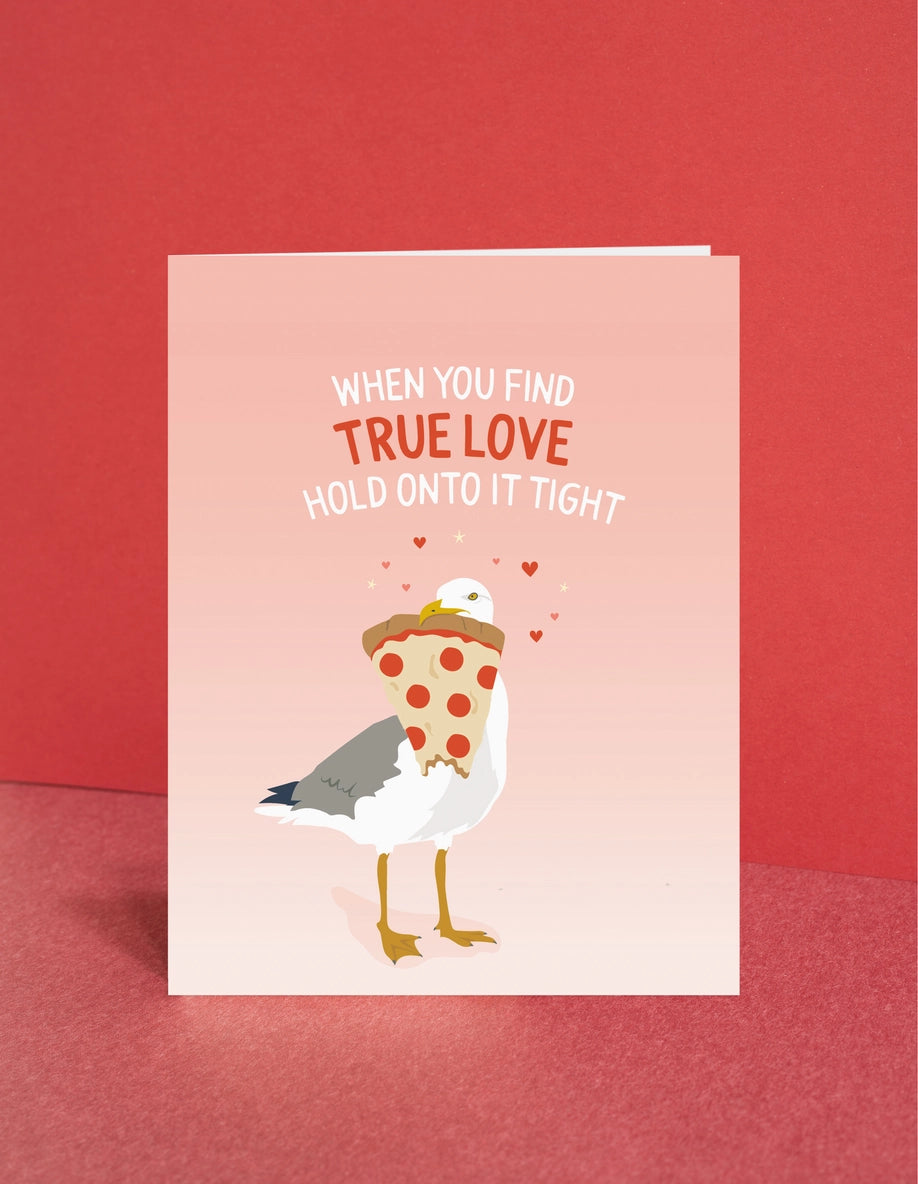 True Love Seagull Valentine's Day Card