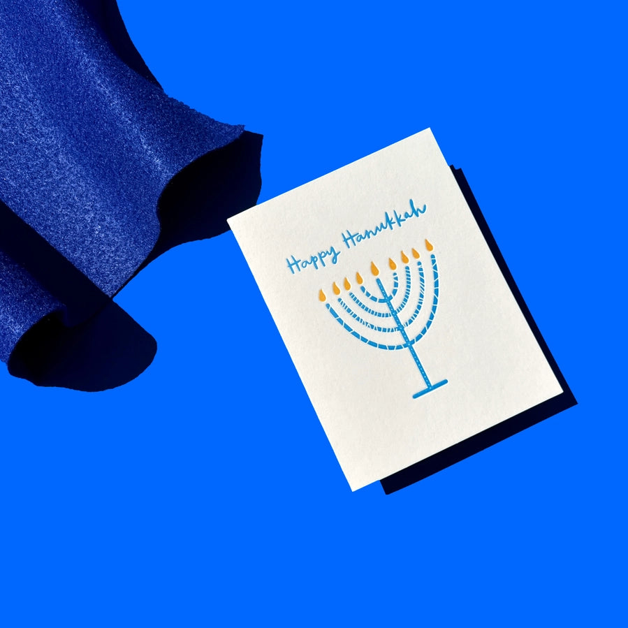 Happy Hanukkah - Hanukkah Card