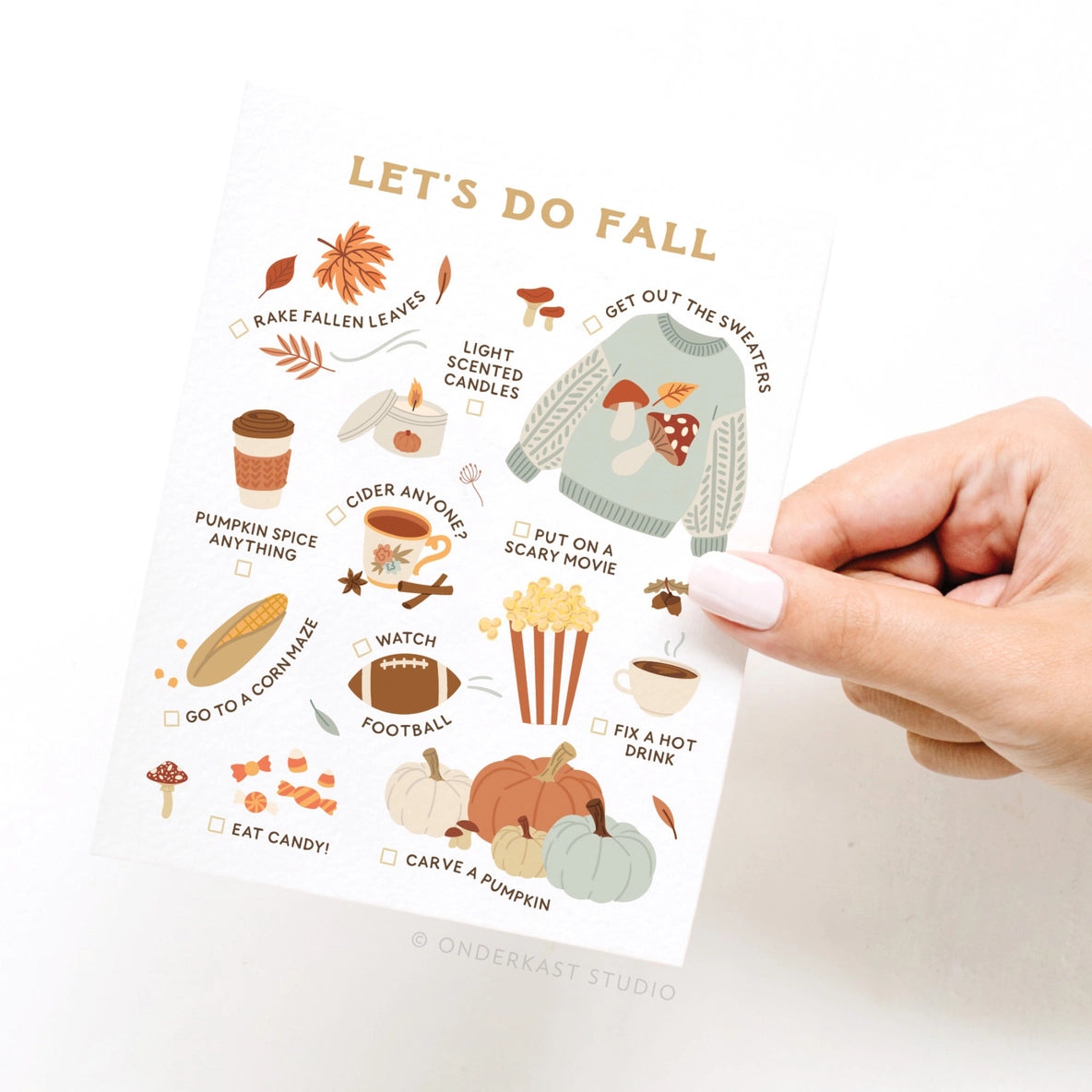 Let’s Do Fall Greeting Card