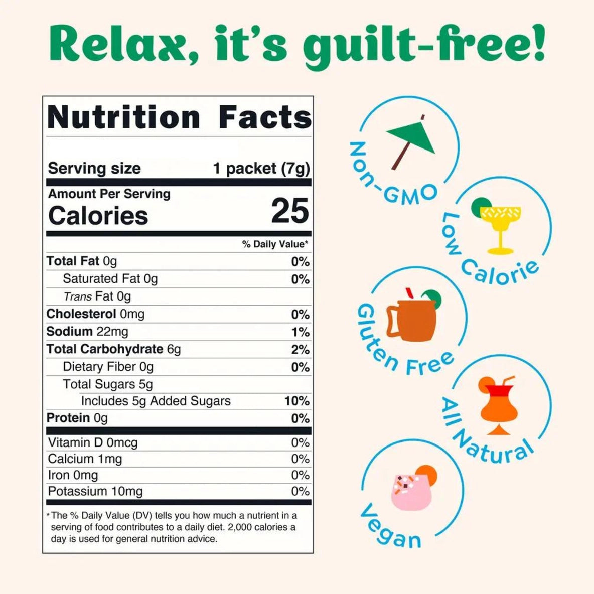 Craftmix Mango Margarita Mixer - Single Packets