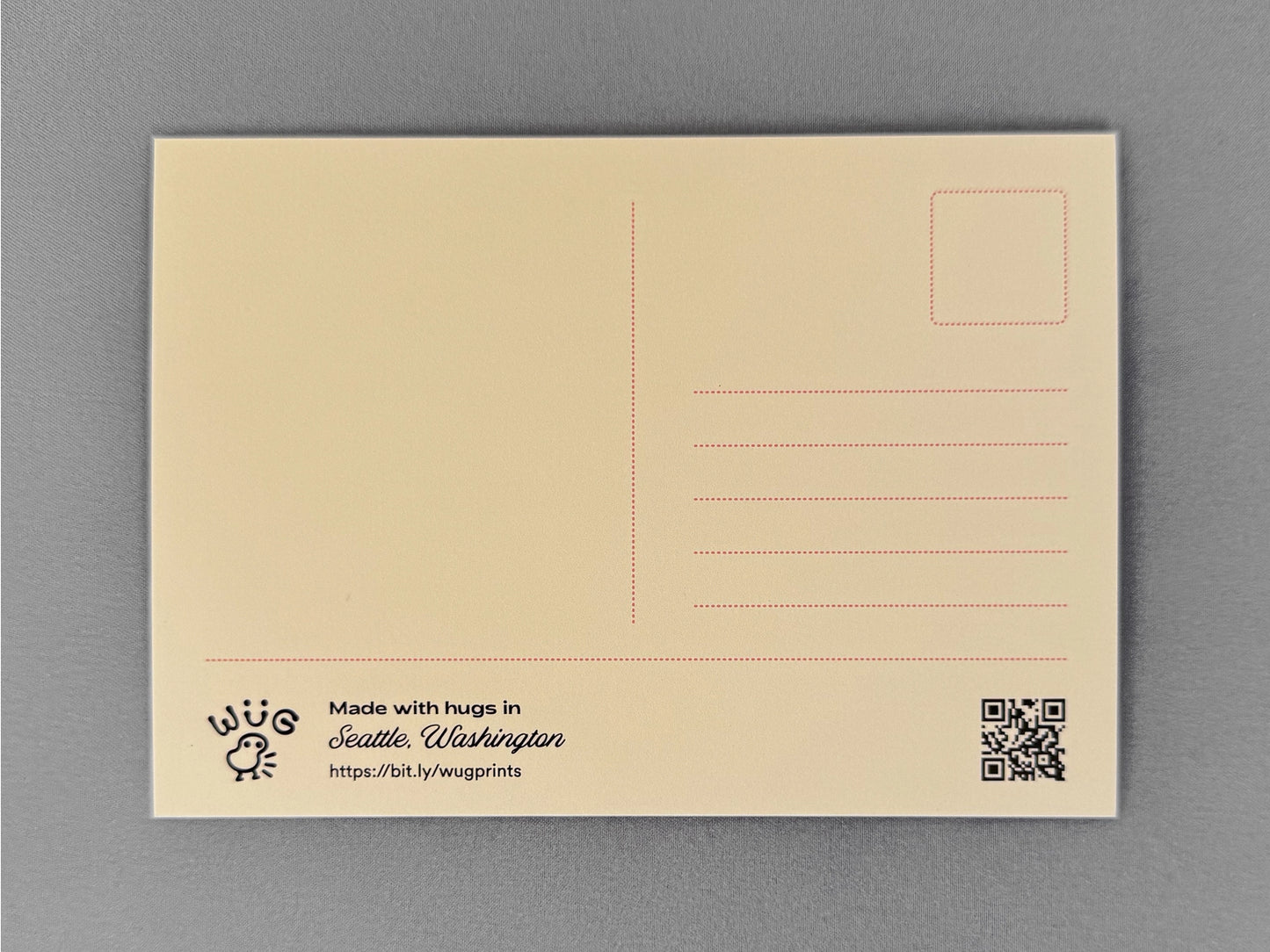 Live Like the Mountain Is Out Mt. Rainier Postcard