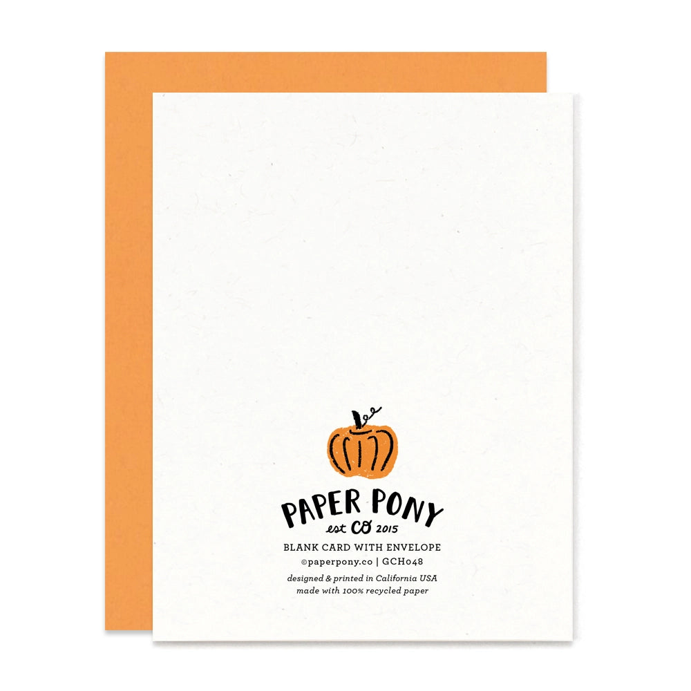 Boo Cat Halloween Card