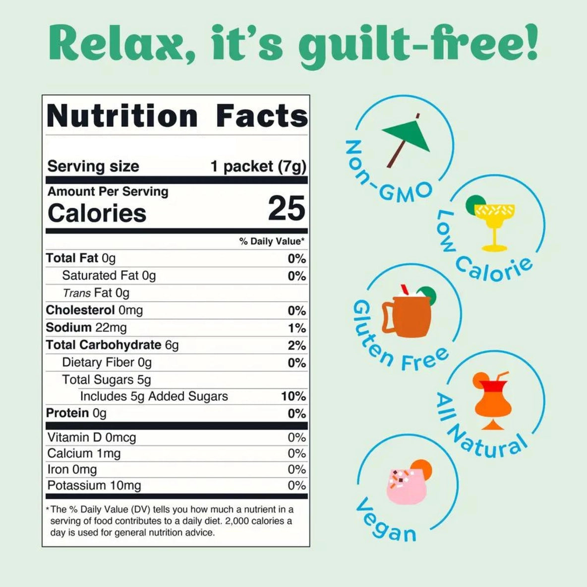 Craftmix Classic Margarita Mixer - Single Packets