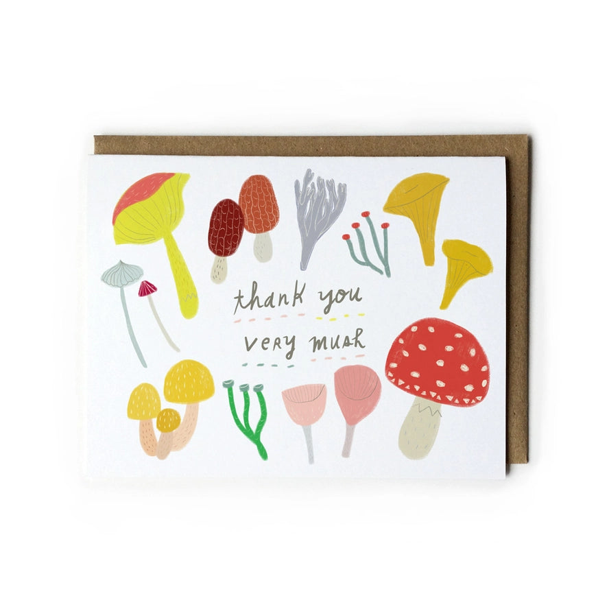 Thank You Very Mush Greeting Card