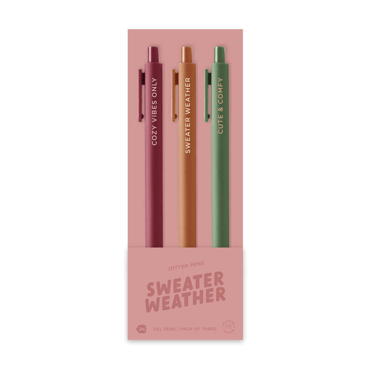 NEW! Seasonal Jotter Sets: Sweater Weather 3 Pack