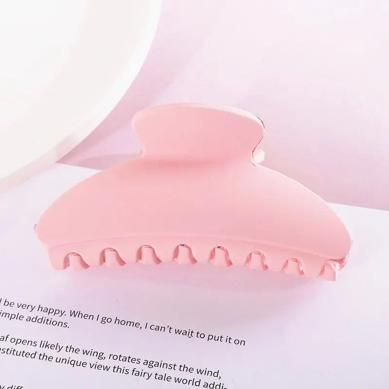 Retro Claw Clip - Pink