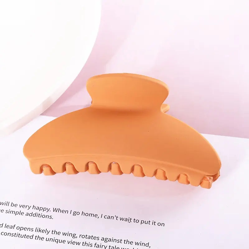 Retro Claw Clip - Mustard