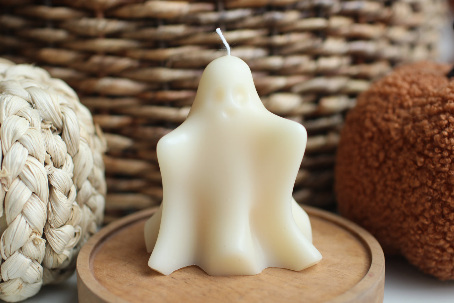 Cute Halloween Ghost Candle - B