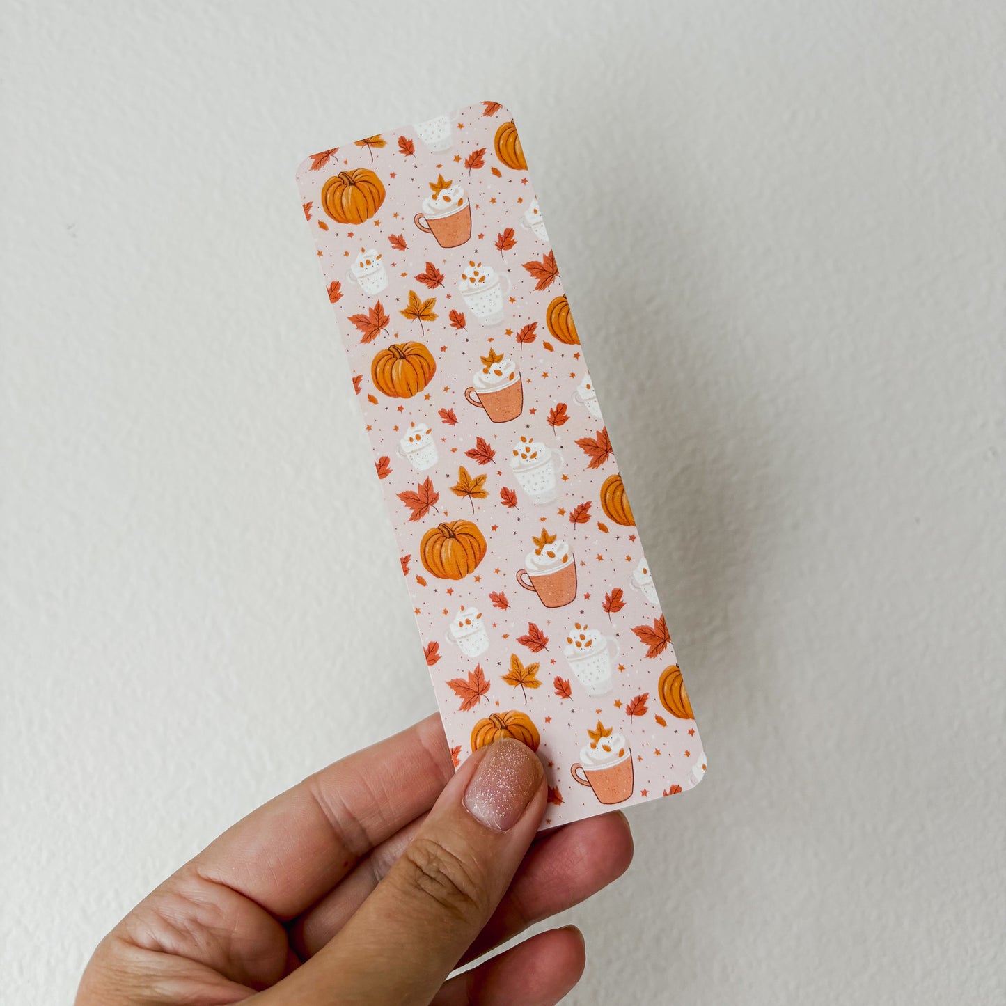 Pink Pumpkin Spice Bookmark | Fall