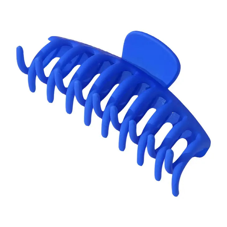 Vibrant Large Claw Clip - Cobalt Blue