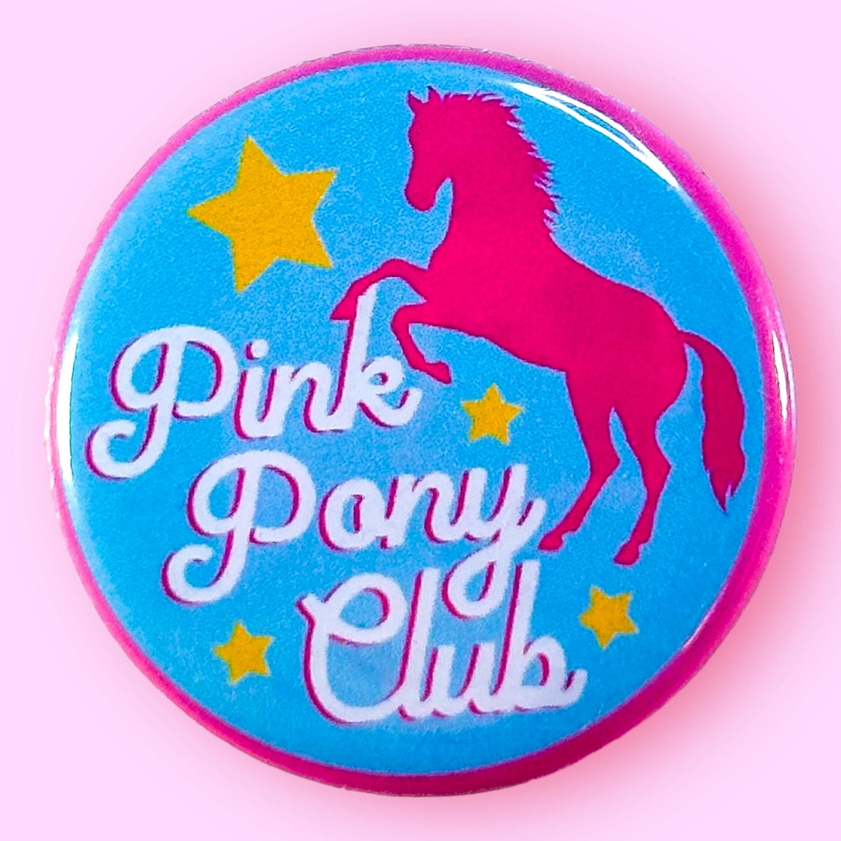 Pink Pony Club (Chappell Roan) Button