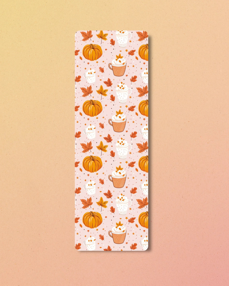 Pink Pumpkin Spice Bookmark | Fall