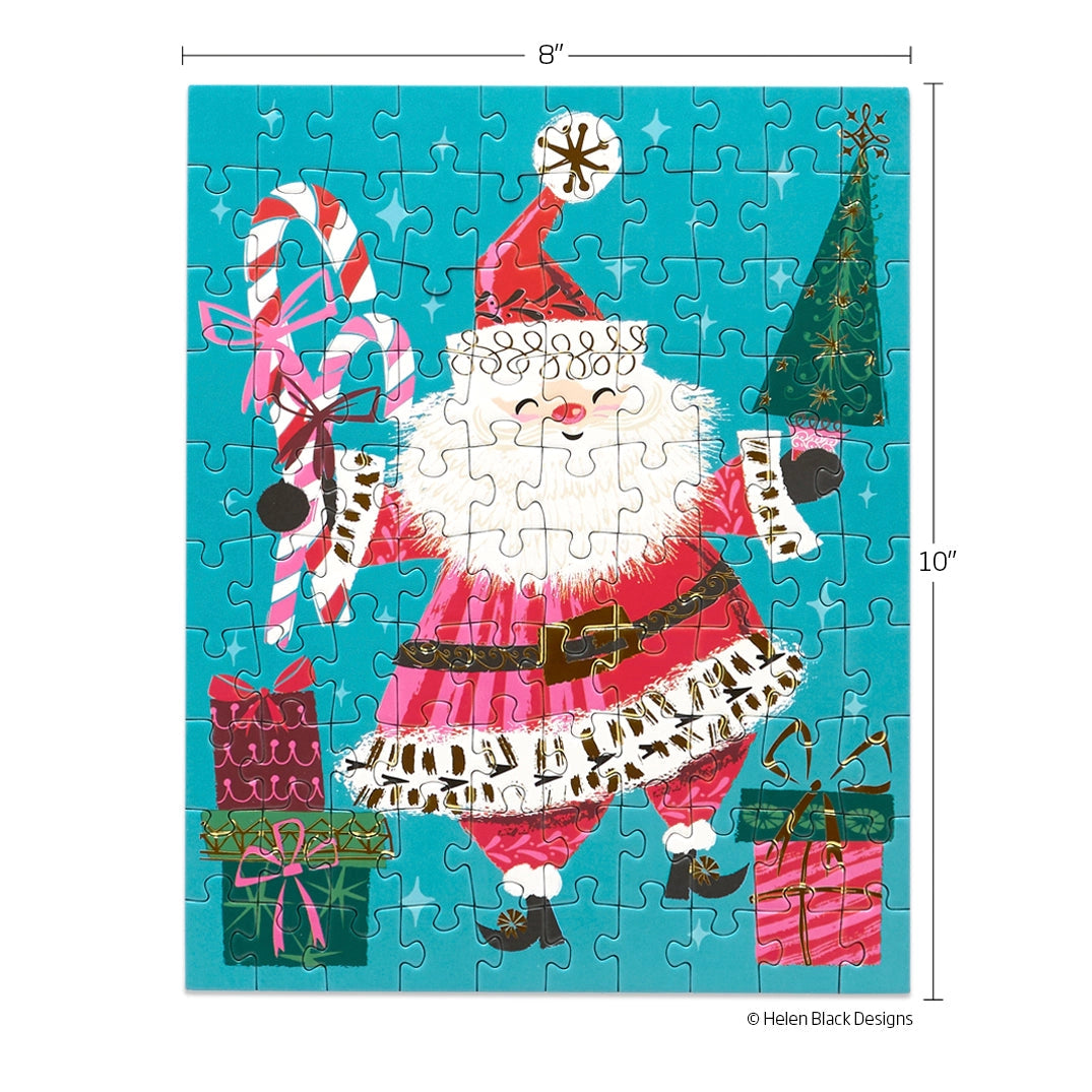 Santa Time 100 Piece Puzzle Snax