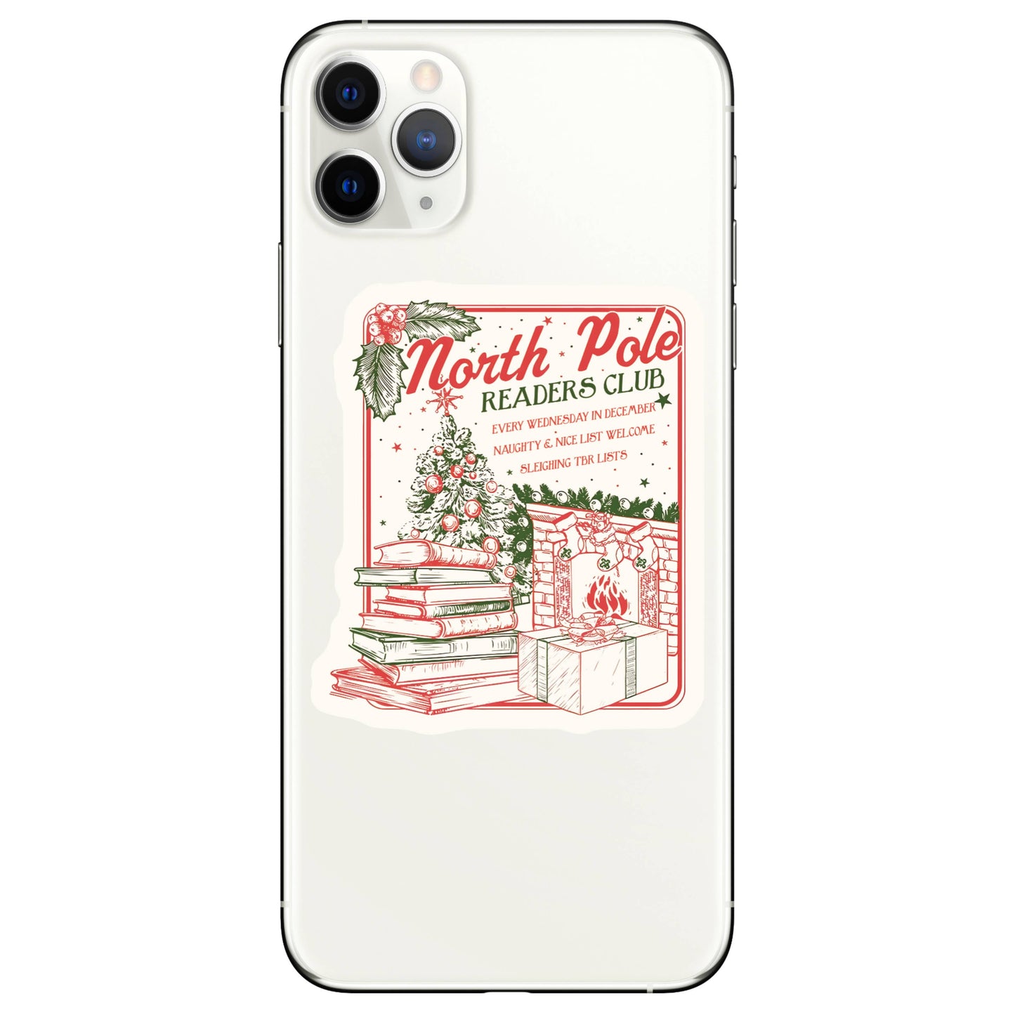 Christmas Stocking Stuffer Book High Quality Vinyl Sticker