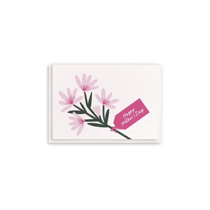 Mom's Day Bouq - Enclosure Mother's Day Mini Greeting Card