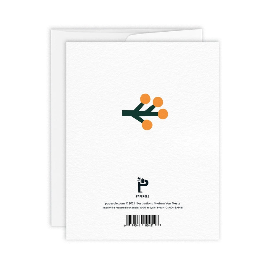 Bambi - Holiday Greeting Card