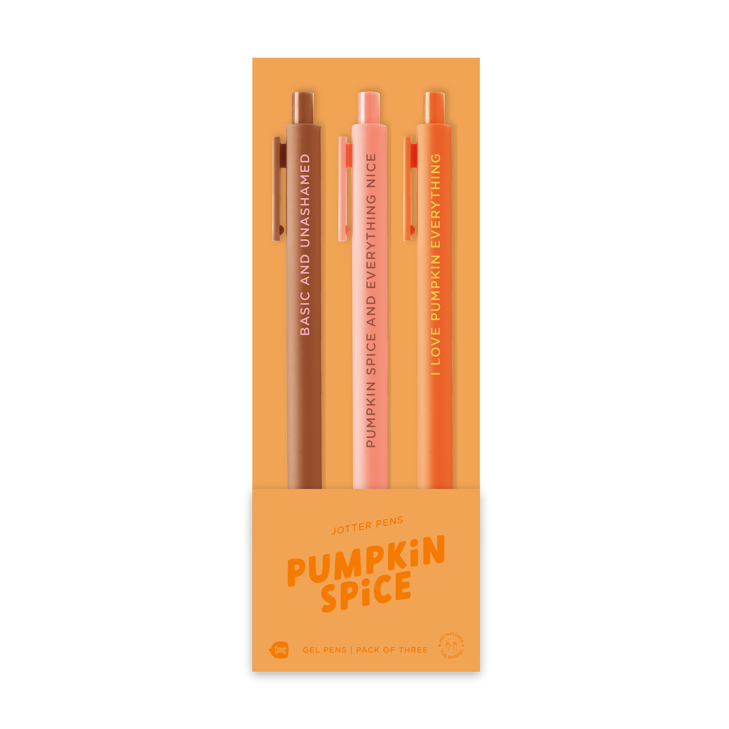 NEW! Seasonal Jotter Sets: Pumpkin Spice 3 Pack