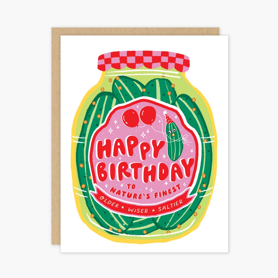 Birthday Pickles Birthday Card