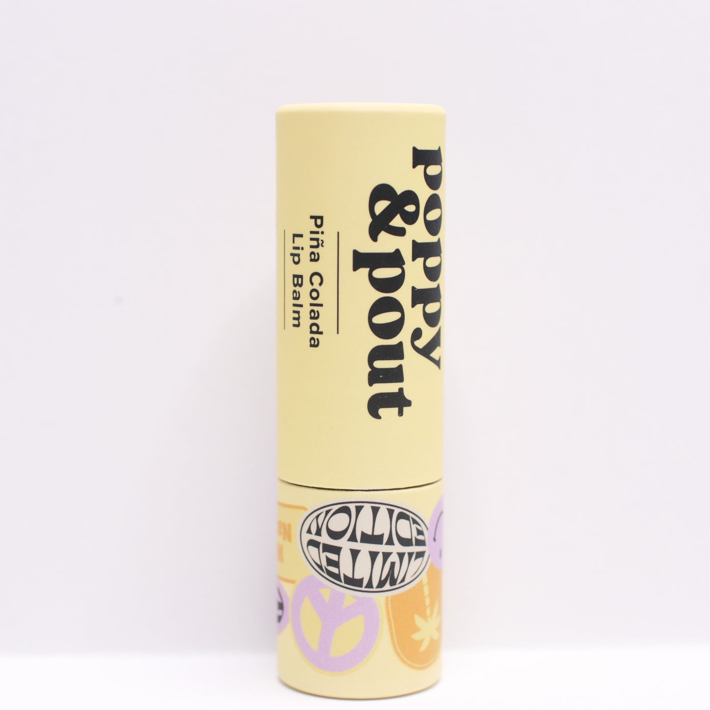 Sunshine Vibes Poppy & Pout Piña Colada Lip Balm (LIMITED EDITION) - Now Vegan!