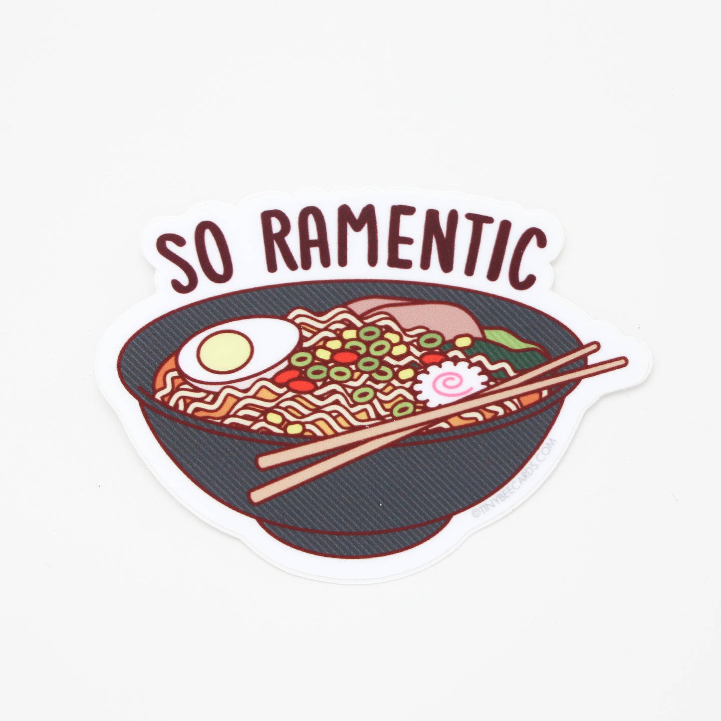 So Ramentic Ramen Soup Vinyl Sticker