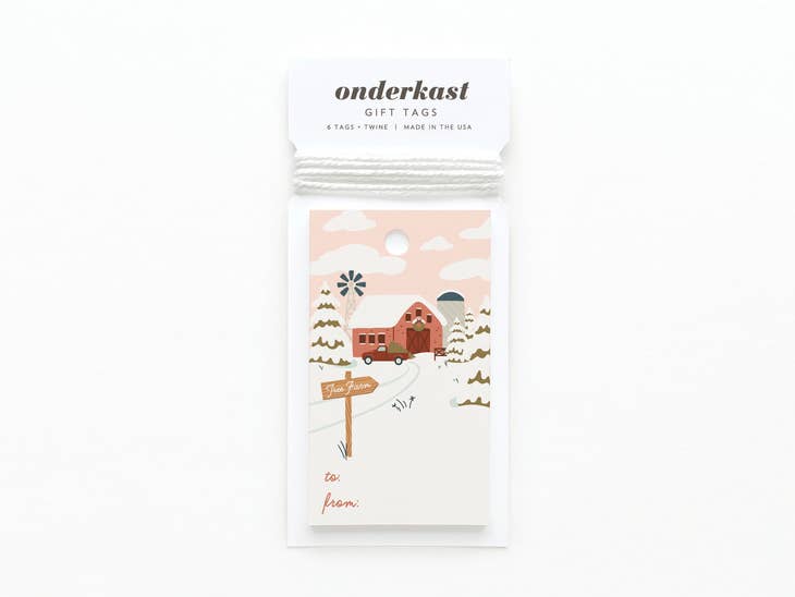 Christmas Tree Farm Gift Tags