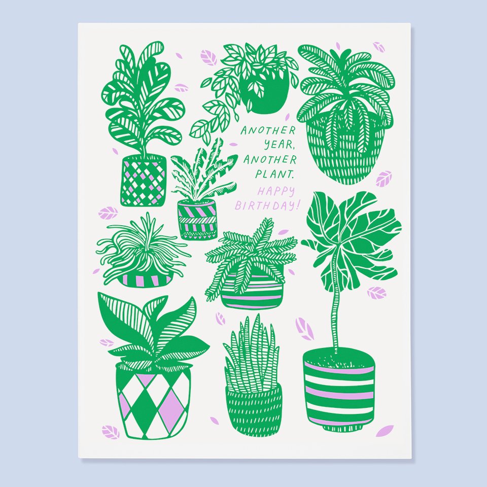 Another Plant Birthday Card