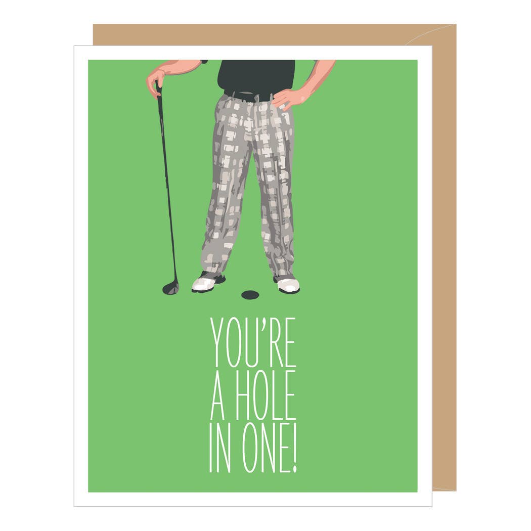 Hole in One Father's Day Card