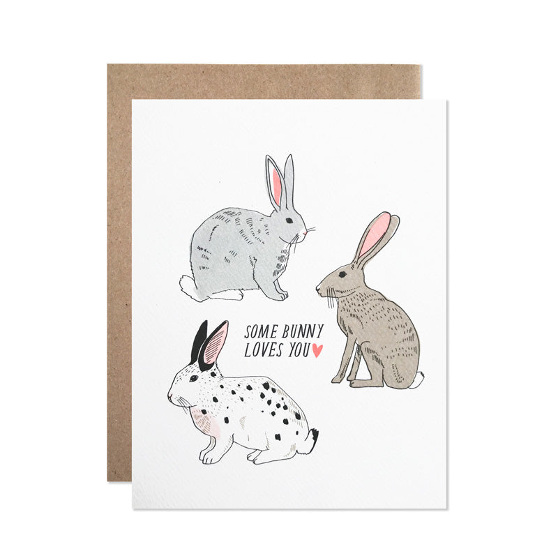 Some Bunny Loves You Card