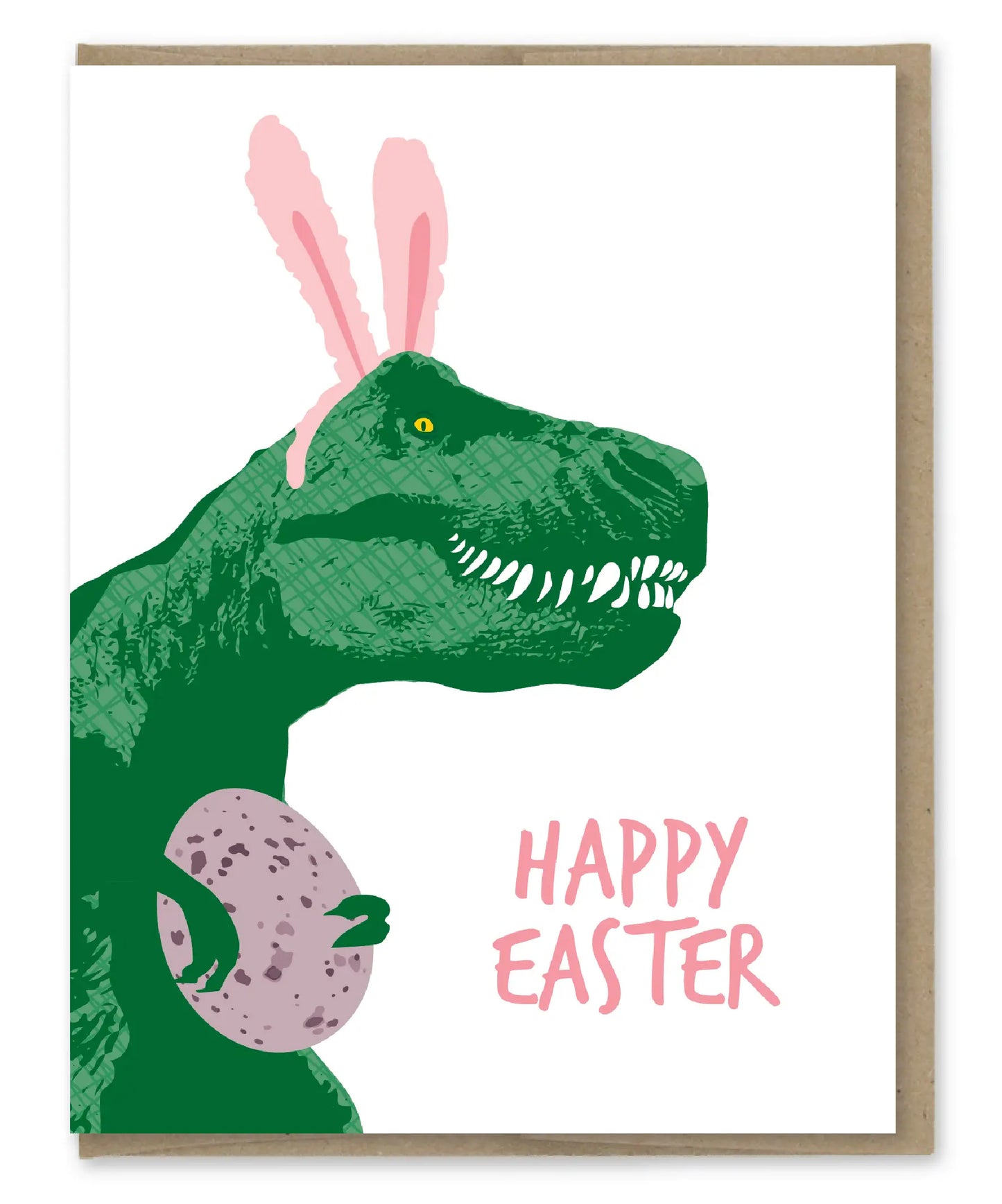 T-Rex Bunny Easter Card