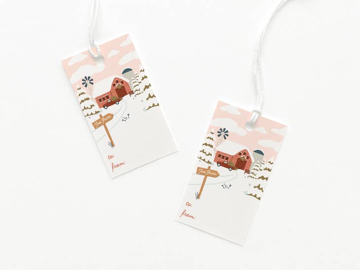 Christmas Tree Farm Gift Tags