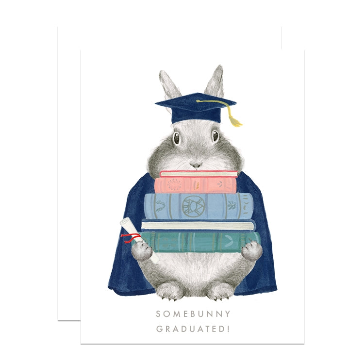 Somebunny Graduated Card