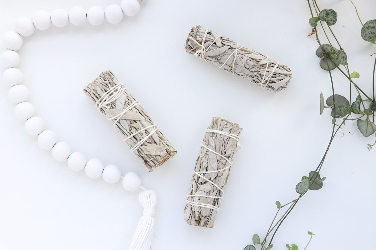 California White Sage Smudge Bundle Sticks
