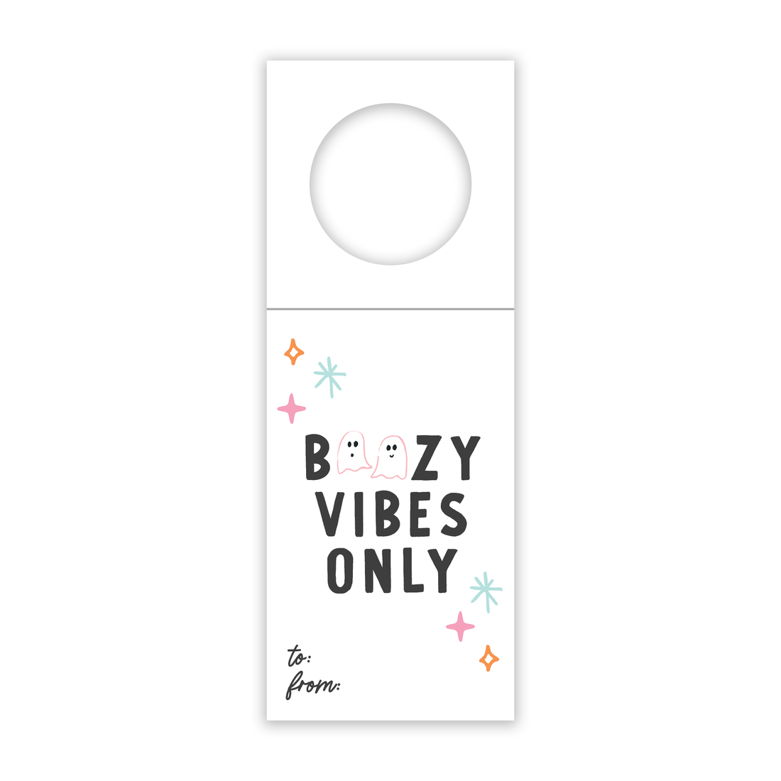 Boozy Vibes Wine Gift Tag Set