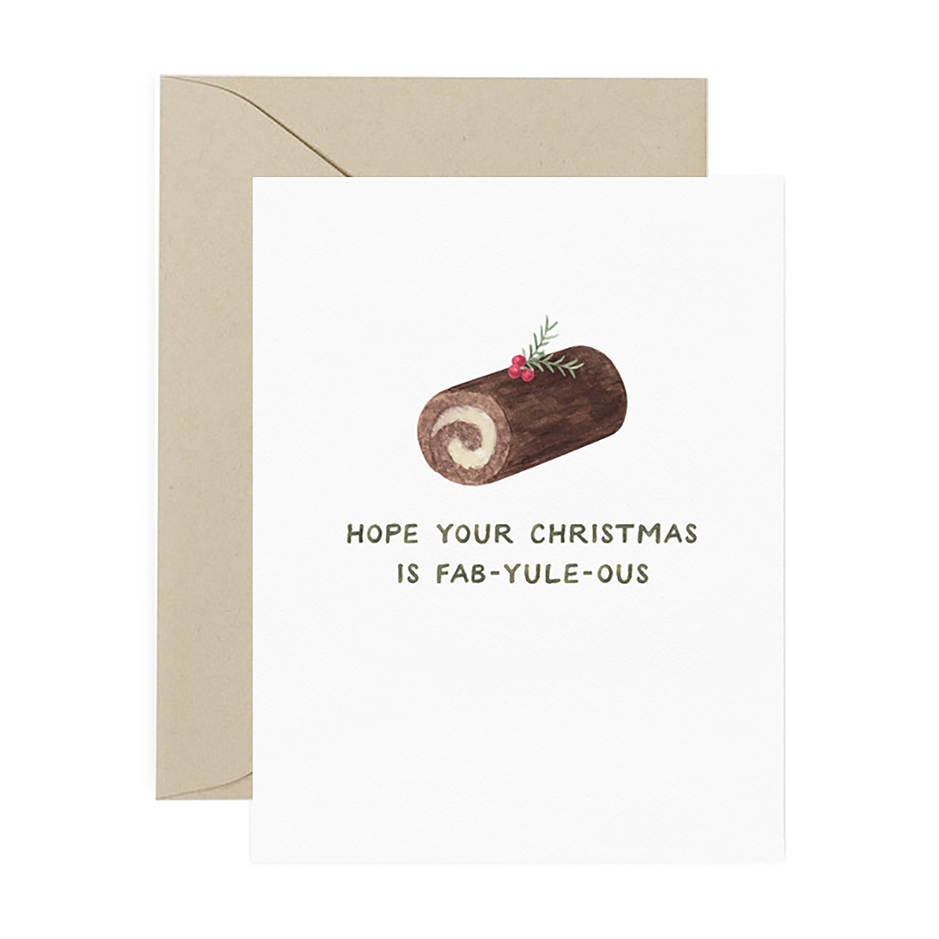 Fab-yule-ous Christmas Card