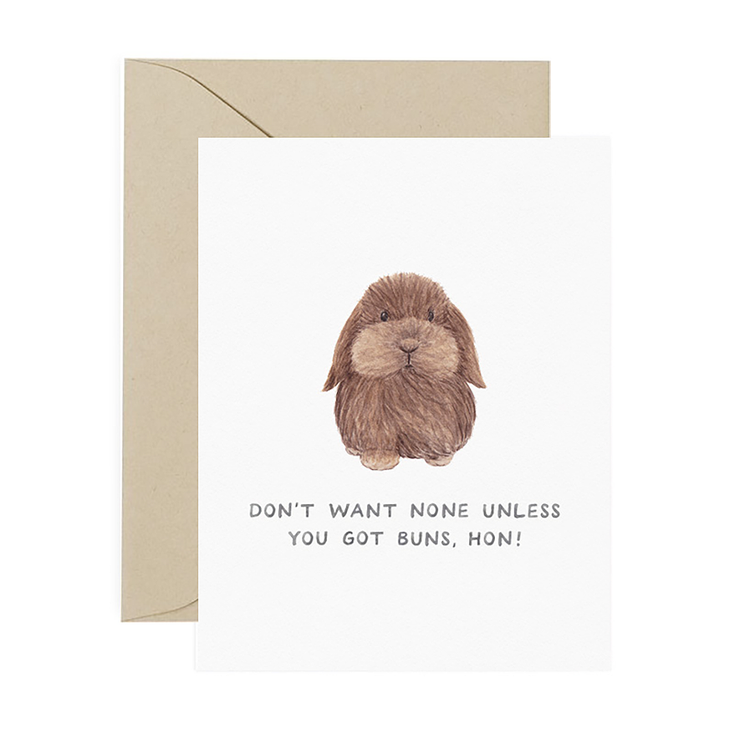 Don't Want None Love Card
