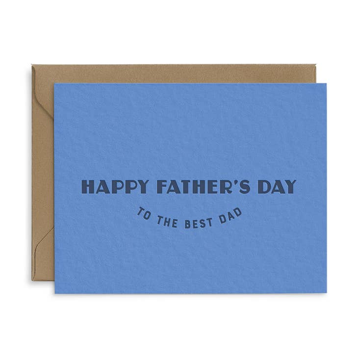 Best Dad Father's Day Card