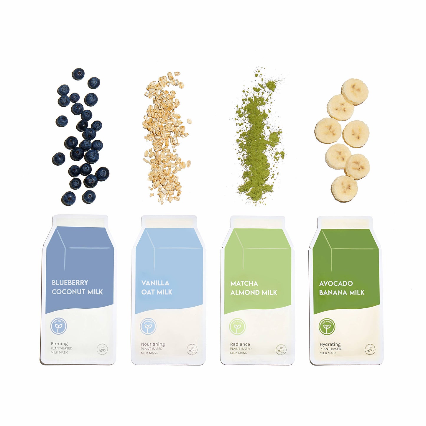 Matcha Almond Milk Radiance Plant-Based Milk Mask