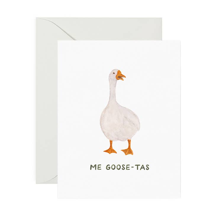 Me Goose-tas Love Card
