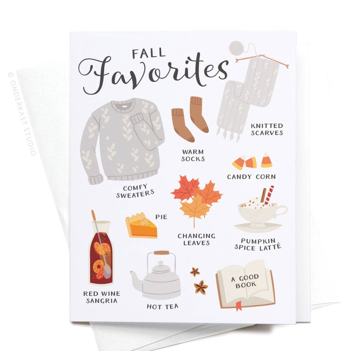Fall Favorites Greeting Card