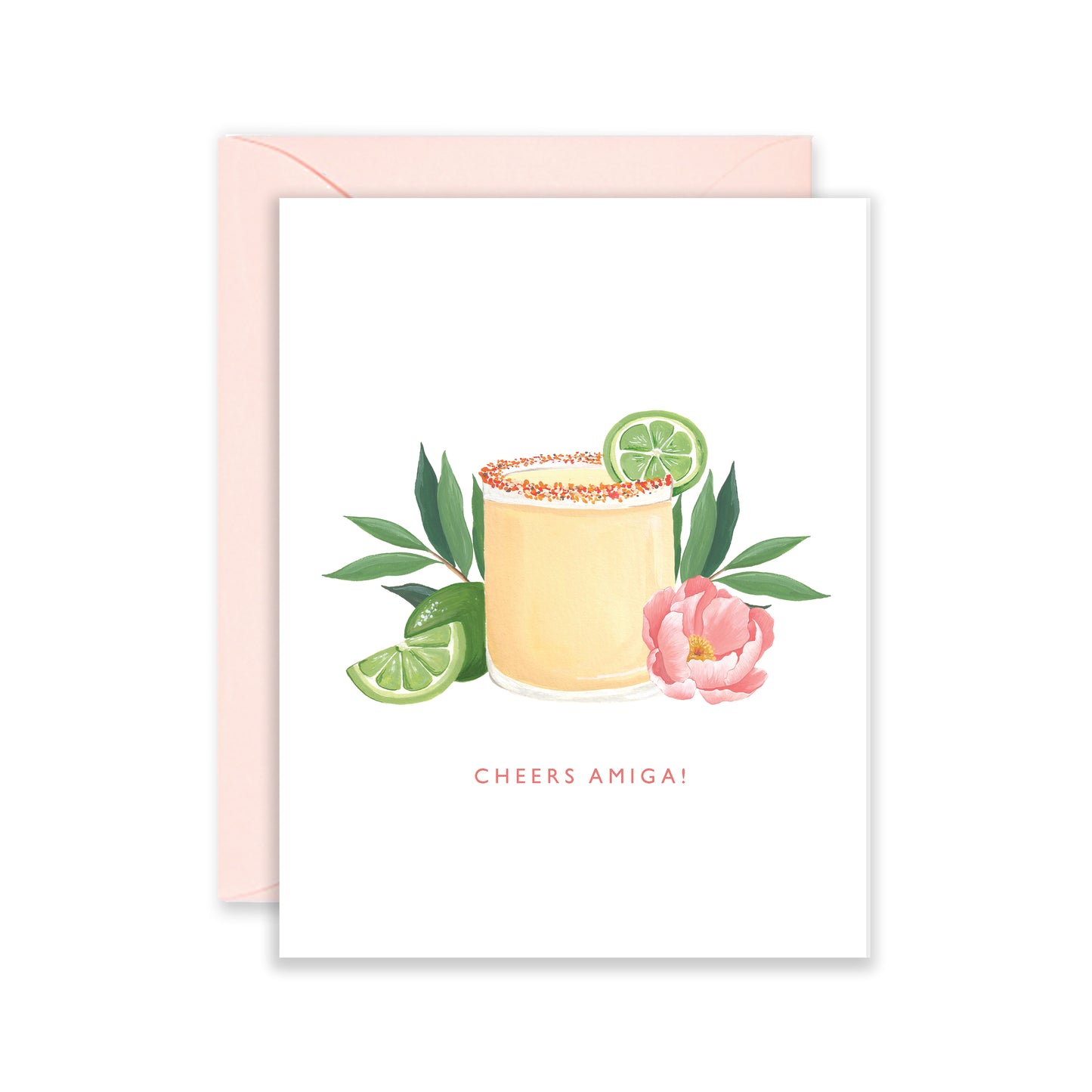 Cheers Amiga Margarita Birthday Card