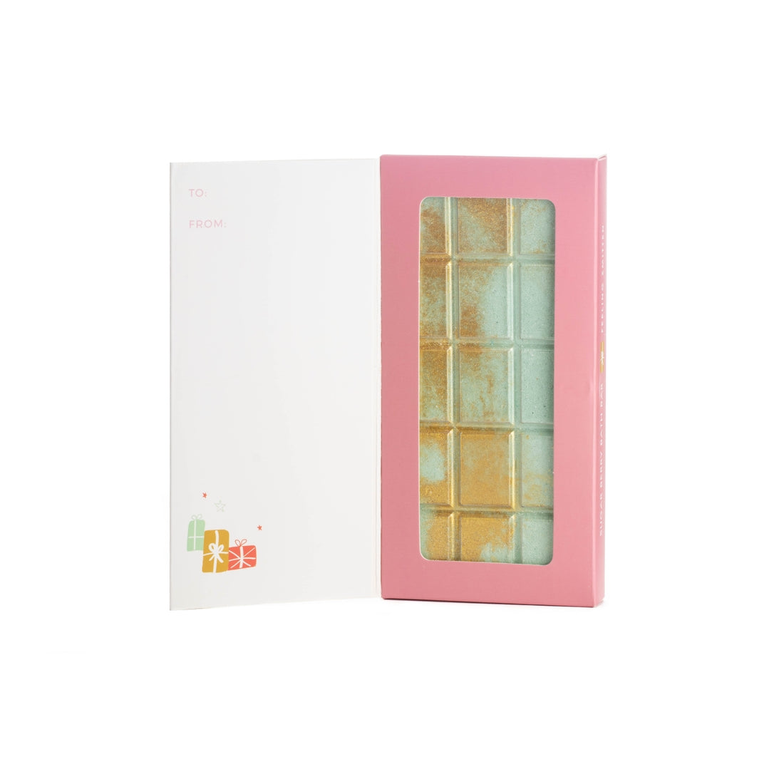 Home for the Holidays Rainbow Bath Bar