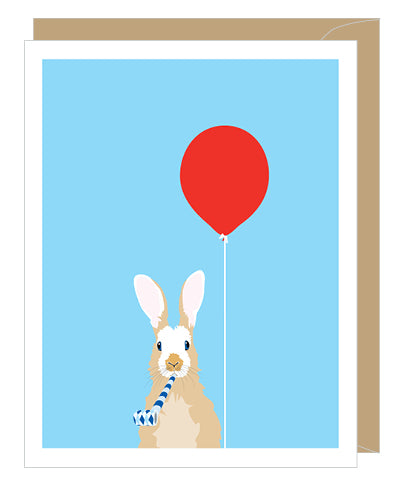 Birthday Rabbit Card