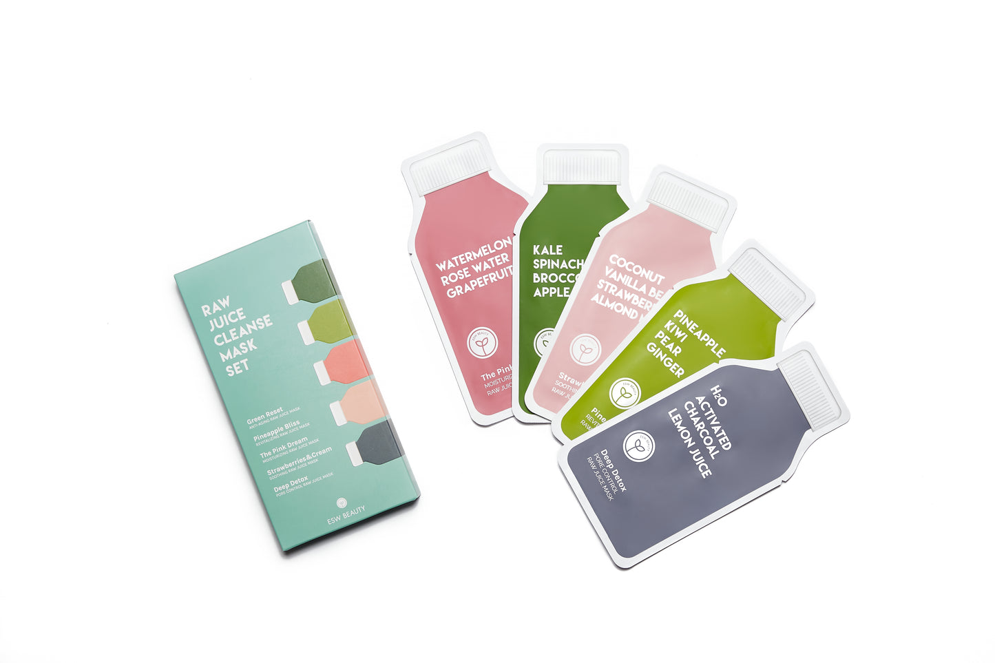 Raw Juice Cleanse Mask Set