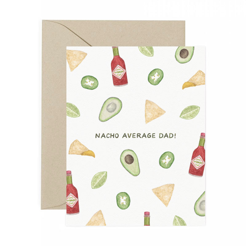 Nacho Average Father's Day Card