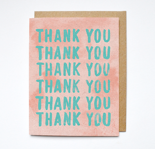 Thank You Card