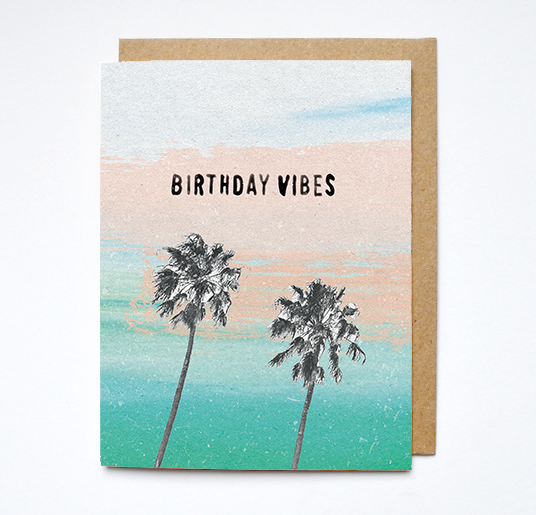 Birthday Vibes Card