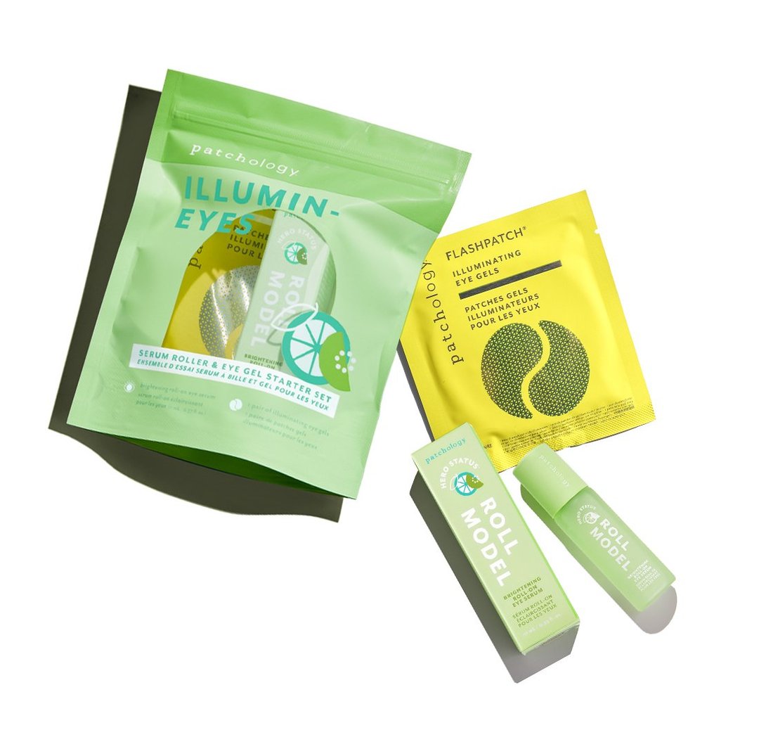 Hero Status "Roll Model" Brightening Roll-On Eye Serum Kit