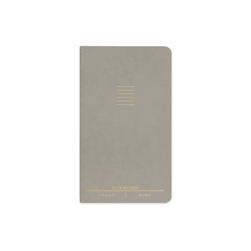Mushroom Single Flexible Ruled Notebook