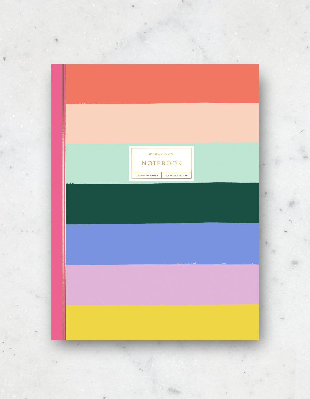 Rainbow Stripe Notebook