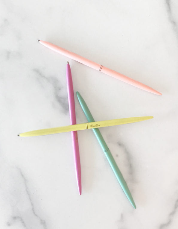 Pastel Brights Slim Pen Collection